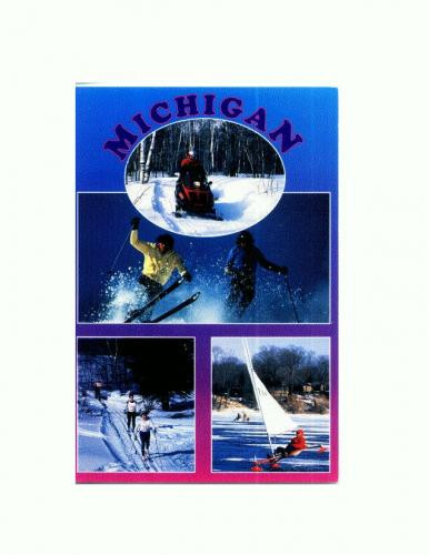 CP129-36 Winter Fun in Michigan - necirculata