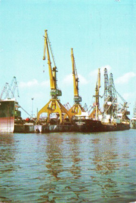 V16 Constanta Portul Nave circulat 1971 foto