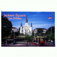 CP129-50 Jackson Square -New Orleans -necirculata -superba