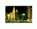 CP129-65 Wacker Drive at Night, Chicago -necirculata