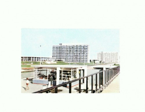 CP149-43 Mamaia -Hotelurile Doina si Flora -RPR-circulata1965