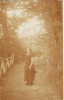 Sovata, femeie pe alee, necirculat 1924