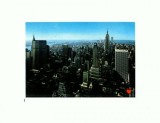 CP129-77 Panorama of the New York Skyline -circulata 1980