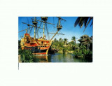 CP129-89 Pirate Ship -Disneyland,The Magic Kingdom -necirc