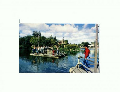 CP129-90 Tom Sawyer`s -Disneyland, Magic Kingdom -necirc foto