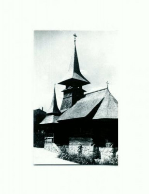 CP125-15 Techirghiol -Biserica de lemn -RPR -necirculata foto