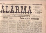 * Ziarul ALARMA 1930 - Brasov. nr.1