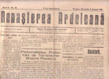 * Ziarul Renasterea Ardeleana -1931 Brasov