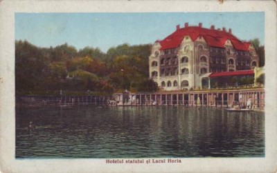 Ocna Sibiului&amp;lt; hotelul statului si lacul horea foto