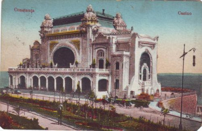 Constanta, Cazino circulat 1927 foto