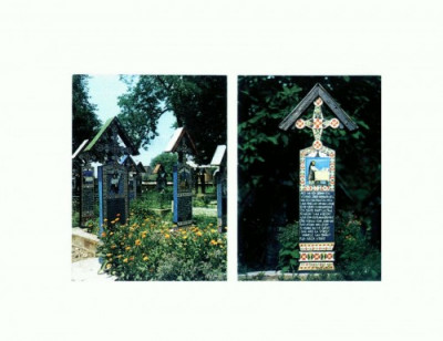 CP149-80 Sapanta (jud. Maramures) -Cimitirul vesel -necirculata foto