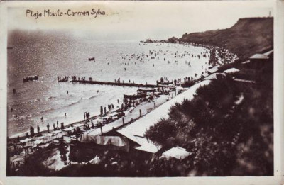 Carmen Sylva , Plaja Movila,circulat 1939, foto foto