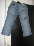 Pantaloni dama blugi 3/4