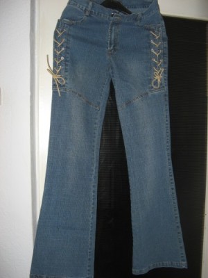 Pantaloni dama blugi foto