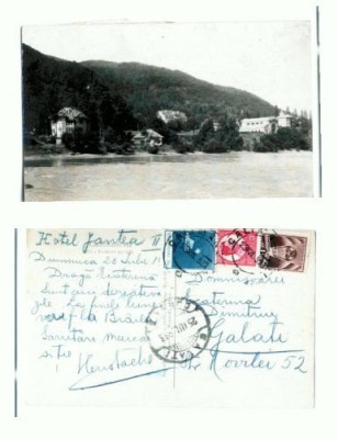 CP107-17 -Calimanesti -Vedere pe Olt -circulata 1933 foto