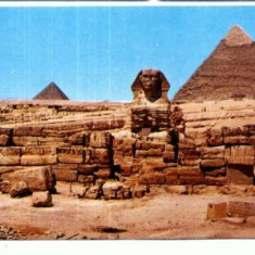CP12-Egypt - Giza, The Great Sphinx (scrisa dar necirculata)
