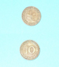 R.F.G. - 10 PFENNIG 1950 F foto