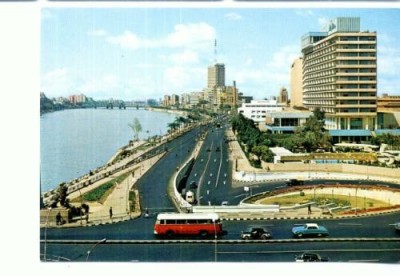 CP34-Egypt- Cairo- Nile Hilton Hotel (necirculata) foto