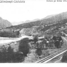 carte postala 02-Baile Calimanesti-Caciulata-1932