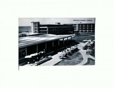 CP116-69 Mamaia -Hotelul ,,Central&amp;quot; -RPR -circulata 1961 foto