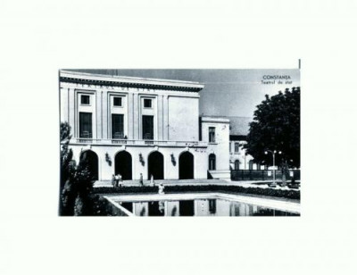 CP116-65 -Constanta -Teatrul de stat -RPR -circulata 1961 foto