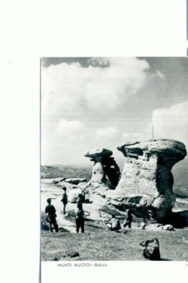 CP103-45 -Muntii Bucegi -Babele -RPR -necirculata. foto