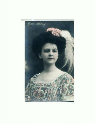 E FOTO 56 -Edith Whitney -circulata26 iul 1909 ? -Sulina -Galati foto