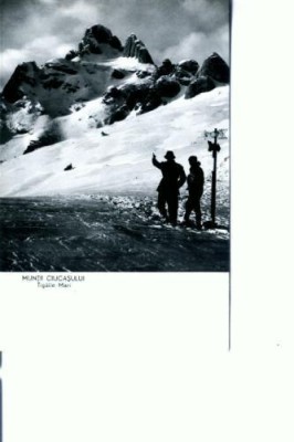 CP103-04 -Muntii Ciucasului -Tigaile Mari -RPR -circulata 1960 foto