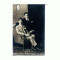 J FOTO-18 Doi tineri in studio -scrisa si datata 20 III 1925