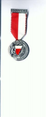 Medalie de tir-19-JUBILEE-STE DE TIR POLICE LAVSANNE-1970 foto