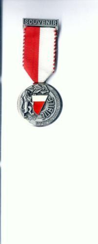 Medalie de tir-19-JUBILEE-STE DE TIR POLICE LAVSANNE-1970