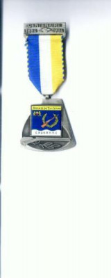 Medalie de tir -02-Societe de Tir Leman -Lausanne-1884-1984 foto