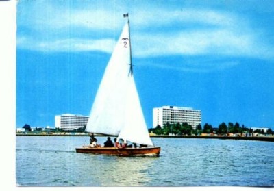 CP86-39 Mamaia -Vedere de pe lac -circulata 1972 foto