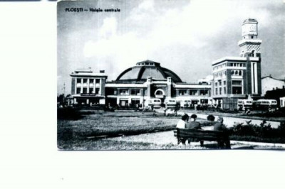 CP102-23 -Ploiesti, Halele centrale -RPR-circulata 1959 foto