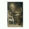 J FOTO-49 Barbat, intr-un studio de epoca -sepia -necirculata