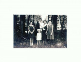 J FOTO-58 Familie in tinuta de epoca - 1931 Covasna