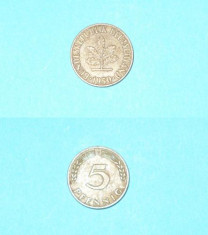 R.F.G. - 5 PFENNIG 1950 F foto