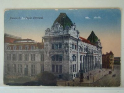 BUCURESTI - Posta Centrala 1919 foto