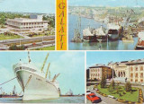 V45 Nave in portul Galati circulat 1979