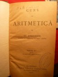 CURS DE ARITMETICA de ST. STOICESCU -1891, Matematica