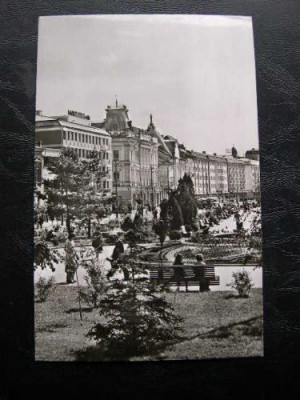 Targu Mures - Vedere din Piata Trandafirilor * R.P.R. foto