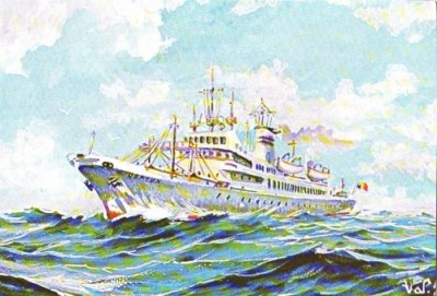 v29 Neptun Nava scoala a Marinei comerciale necirculat foto