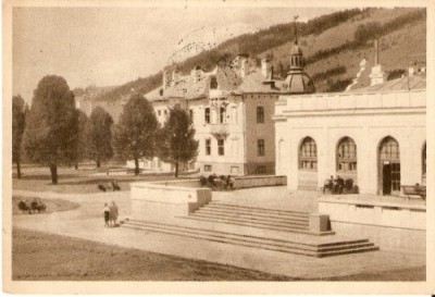 R1057 Vatra Dornei circulat 1955 RPR foto