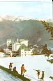 R1101 Sinaia Hotel Cota 1400 circulat 1962 RPR