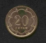 bnk mnd Tadjikistan 20 diram 2006 unc