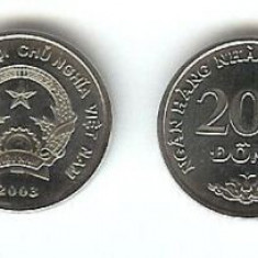 bnk mnd Vietnam 200 dong 2003 unc