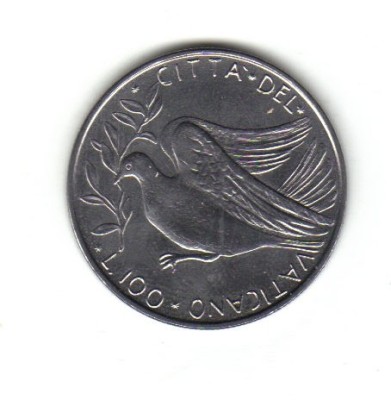 bnk mnd Vatican 100 lire 1973 unc foto