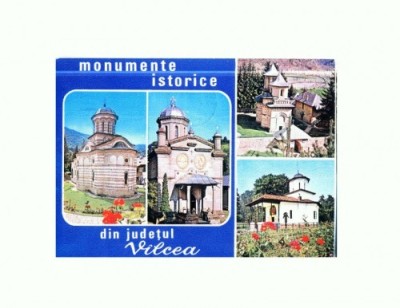 CP150-87 Monumente istorice din jud.Valcea -circulata 1980 foto