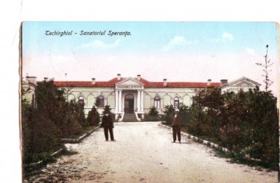 B67 Teghirgiol Sanatoriul Speranta circulat 1914 foto
