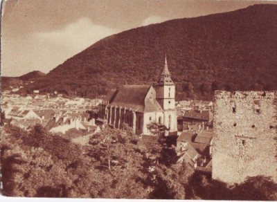 B129 Brasov Vedere Generala necirculat 1918 foto